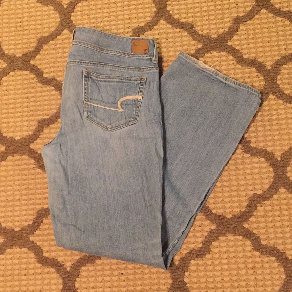 American Eagle 14 Long Slim Boot Jeans